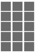 Фотострип 3 полоски по 5 фото 20x30